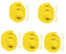 UPKOCH 5 Sätze Ornament Faschingsdekoration Karnevalsdekoration Dekoration Für Geburtstagsfeier Halloween-strudel Hängend Hängende Strudeldekoration Spiralförmige Anhänger 6 Stück * 5