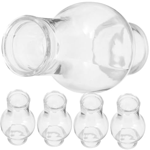 GALPADA 5stücke Teiliges Ersatzglas Für Öllampe Hochwertige Kerosin Lampenschirme Winddicht Für Notbeleuchtung Und Dekoration Minimalistisch Und Stilvoll