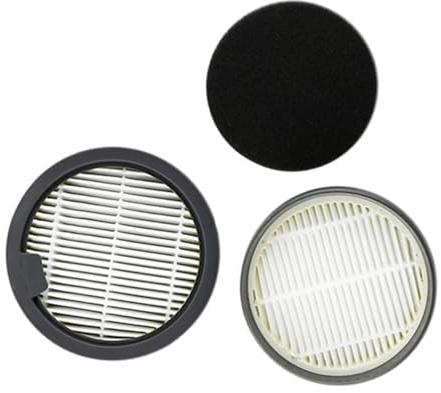 Staubsauger-Filter, rund, einfache Installation, Haushaltsreinigung, Zubehör für Wohnaccessoires, 3 Stück
