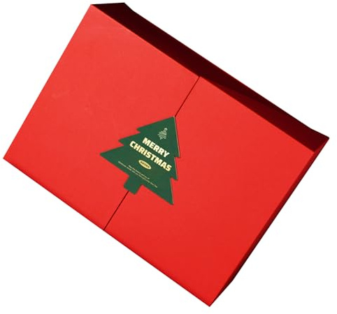 Jullådor – klassisk återanvändbar | lådor för festpresenter och godsaker, för läppstift, halsdukar, koppar, choklad, nötter, gummibjörnar och