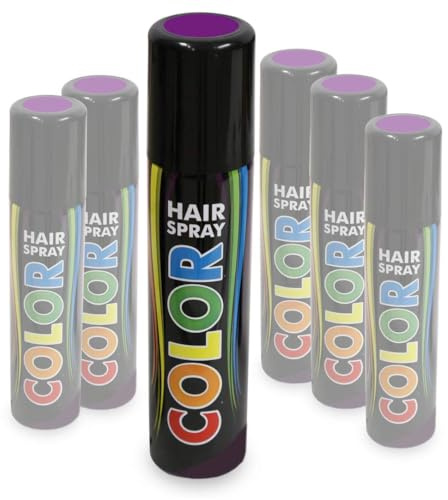 KarnevalsTeufel Hairspray Color en différentes couleurs (violet)