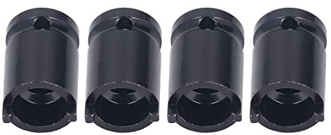 Jenivaint 4 Pcs Angle Grinder Socket Wrench, Forged Chrome Vanadium Molybdenum Alloy with Impact, Compatible with 1/2 Electric Wrench Ratchet, for Heavy Tools Disassembly Assembly
