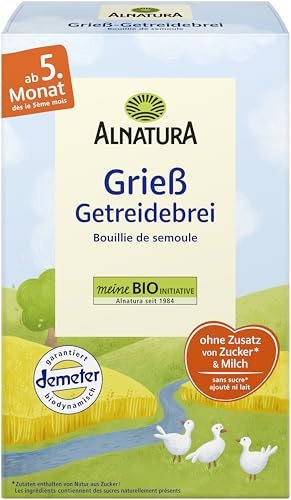 Alnatura Bio Grieß Getreidebrei, 250 g