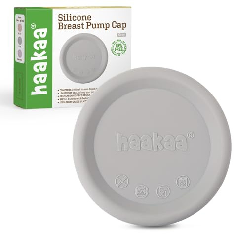 haakaa Silikondeckel, Silikonkappe, für Alle haakaa Manuelle Milchpumpe, Gesund und Harmlos, 10.5 x 2.3 cm