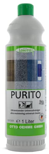 Lorito Purito ultranetzender Universalreiniger Konzentrat, Vinylreiniger, Bodenreiniger für wasserabweisende Beläge, 1 Liter