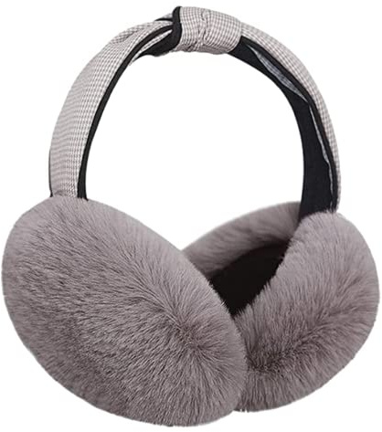 Earmuffs Winter Damen Ohrenwärmer Faltbar Ohrenschützer Kunstfell Flauschig Ohrenschutz Earband Mädchen Ohrwärmer Windschutz Warm Ohrenwärmer Modern Winteraccessoire Outdoor Weihnachten Geschenk