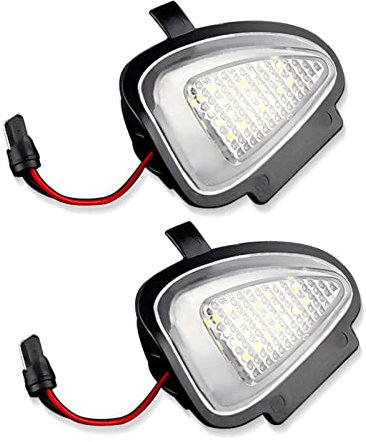Nebelscheinwerfer 2x Fehlerfreie Weiße Unter Seitenspiegel Pfützenlicht Für Golf 6 MK6 GTI R 2008–2014-2011–2014
