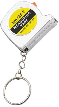 Metro a Nastro Retrattile Tascabile 1M - Portatile In Acciaio In Miniatura Da 3 Piedi Con Bloccaggio | Misurazione Di Precisione