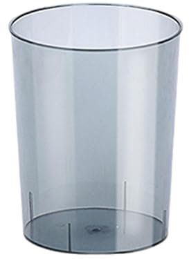 FLCPJGV Contenedor de Basura Redondo con Tapa Abierta para Snacks, M