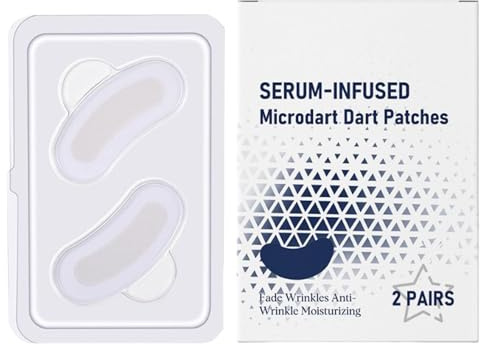 Cerotti Microaghi – Maschere Occhi Con Acido Ialuronico | -aghi Solubili Riducono Gonfiore, Occhiaie, Rughe Sottili E Fronte, 2 Coppie Di Coperture Cura Per Donne