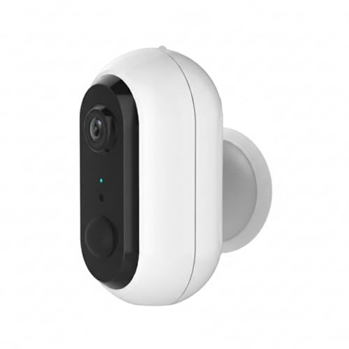 Security Camera Outdoor Wireless, Rechargeable Battery-Powered Home Security Camera, Surveillance WiFi 1080P Camera, with 18650mAh Battery, PIR Motion Detection, 2-Way Audio, Night Vision/Waterproof