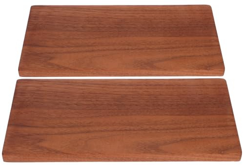 EXAOMBLE 2pièces Planche Bois Noyer Massif pour Découpage Gravure Peinture Panneaux Contreplaqué DIY Meubles Fenêtre Bureau