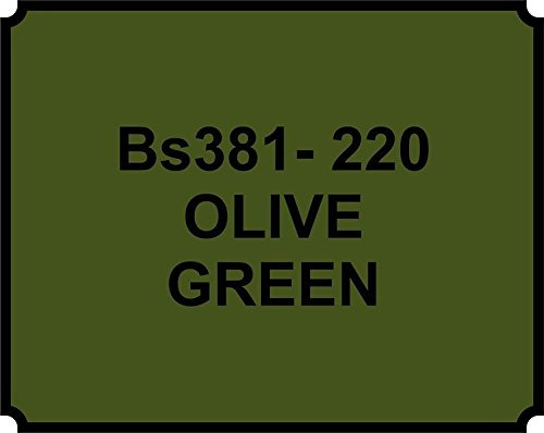 Xtremeauto OLIVE GREEN Heat Resistant Paint 250ML Brush ON…