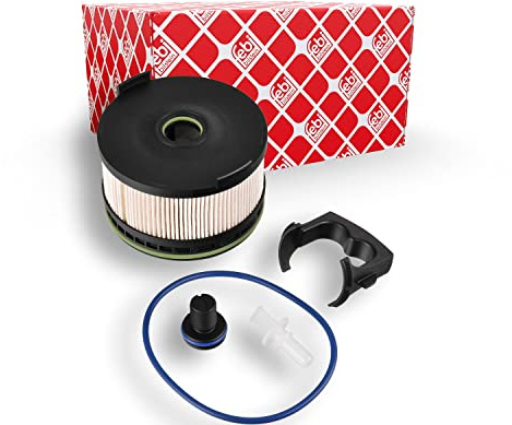 febi bilstein 108281 Kraftstofffilter mit Dichtringen, 1 Stück | Kompatibel mit: MERCEDES-BENZ C-CLASS, C-CLASS Cabriolet, C-CLASS Coupe, C-CLASS T-Model, CLS, E-CLASS, E-CLASS All-Terrain