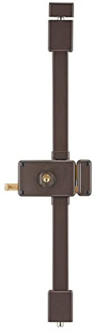 THIRARD - Serrure HORGA marron CR HG5 à tirage 140 x 88 mm drte 4 clés