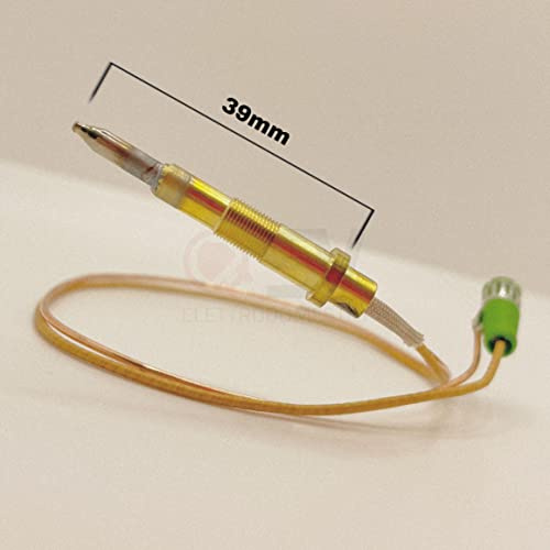 SKL Termocoppia Universale per Piano Cottura GLEM Gas, Lunghezza 36 cm