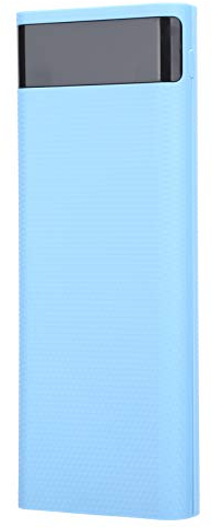 Power Bank Fai-da-Te, Scatola Batteria Mobile 8 X18650, con Luce LED, Ingresso Micro/Type-c, Doppia Uscita USB 5V 1A / 2A, Custodia Power Bank Portatile, Batteria Non