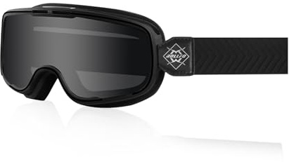 OLYSPM Photochromatische MTB Brille,Motocross Brille,Motorradbrille Vintage mit Verstellbarem,Rutschfestem Riemen,Motorrad Brillen mit Wasserdichtem,Staubdichtem,UV-Schutz