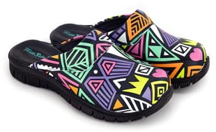 Terlik Sabo ComfortFlex ST274 Zuecos de Cuero Mules Zapatillas Zapatos Sabot, Mujer, Temática Mixta, EU 37