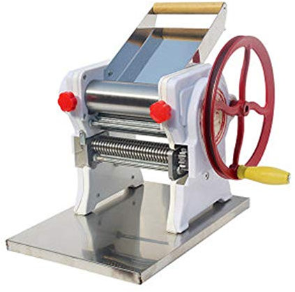 CCKUHN Professionelle Nudelmaschine Manuelle Nudelmaschine Nudelschneider mit Nudelherstellung Nudelmaschine Teigrolle Nudelschneidemaschine Frischschneider (Co