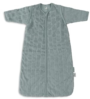 Jollein Schlafsack Baby - Miffy Jacquard, Sea Green - 110 cm - Baumwolle, Polyester - 2.5 bis 3.5 TOG - Abnehmbare Ärmel - Oeko-TEX Zertifiziert - Baby Schlafsack