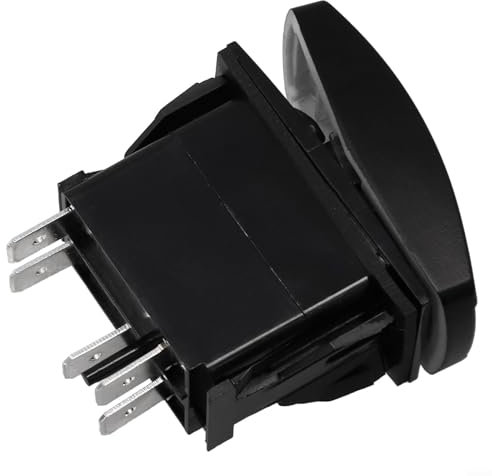 Benutzerfreundlicher LED-Kippschalter für Marine-Autos, Boote, Wohnmobile, ATV-Fahrzeuge, blaues Licht