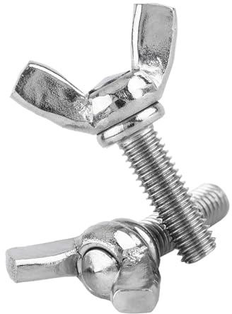 10 St M5 X 20 Mm Vingskruvar Rostfritt Stål Vingmuttrar Handvrid Dra åt öronmutter Fästelement Delar