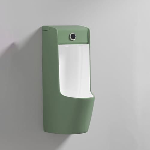 PLMNBQWE Urinoir Mural Anti-Fuite pour Homme, urinoir Mural en céramique, urinoir de Toilettes publiques pour Homme, urinoir Commercial pour Homme