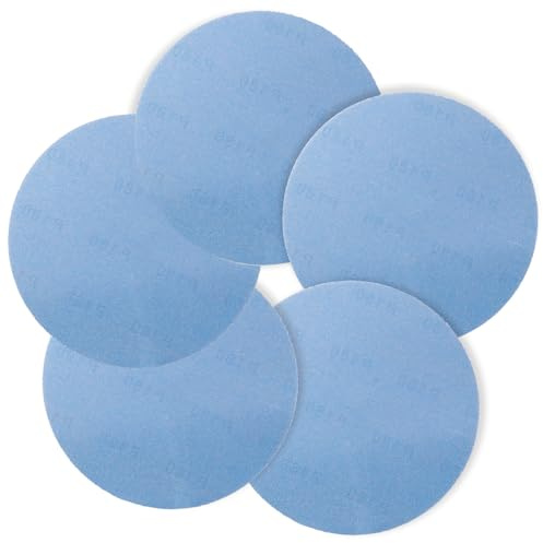 FASTPLUS 120 Grit Ceramic 225mm Mesh Sanding Discs Hook and Loop 10 Pcs | Dust-Free Anti-Blocking Net Sandpaper for Random Orbital Sanders Car Wood Wall Floor Sanding and Fine Finishing