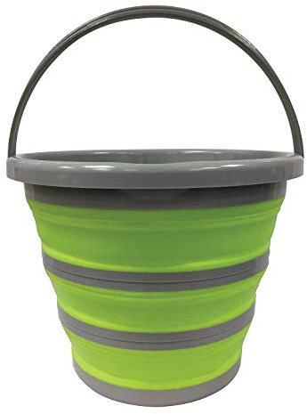 Centurion 1402 Deluxe Collapsible Bucket (Green, 2.65 Gal/10L)