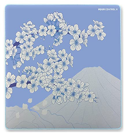 X-Raypad Aqua Control 2 AC2 Sakura Gaming-Mauspad, Ultra-Hochpräzisions-Mauspad mit Perfekter Geschwindigkeit und Steuerungsfähigkeit, entwickelt für FPS-Spieler mit niedrigen DPI-Anforderungen