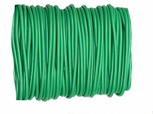 ADEPTNA Premium Plant Twine Stretchy Soft Garden Twine – Environmentally Friendly Reusable Flexible Garden Support Twist and Tie Wire Cable – Gentle on Delicate Plant Stems and Easy to Cut