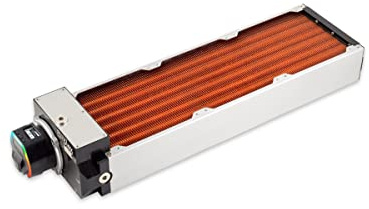 AQC Airplex Modularity System 420 mm Kup | D5 Next Pumpe, Edelstahl-Seitenteile