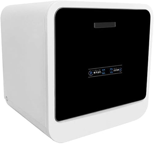 Table Top Dishwasher Free Standing with 6 Place Settings - Household Automatic Dishwasher Touch Control, High Temperature High Pressure Decontamination Disinfection