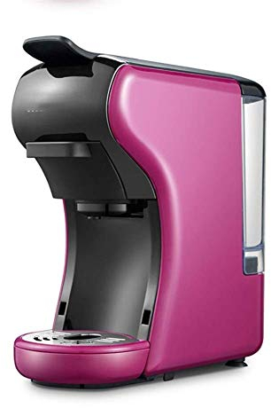 SOVORM Coffee Machine Home Small Fully Automatic Compatible Espresso Making Machine Coffee Pot (Color : Pink) (Color : Pink) The New