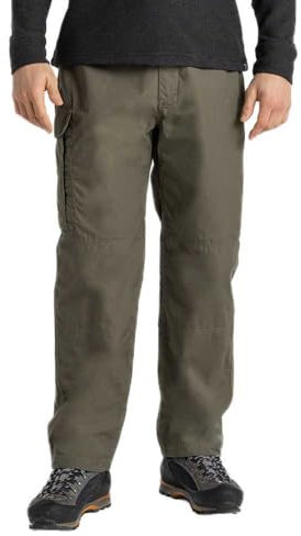 Craghoppers Pantalones Clásicos Kiwi para Hombre con Acabado Repelente al Agua, Tejido Grueso para Protección contra el Sol e Insectos en Corte Relajado