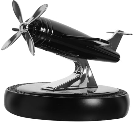 TOPPERFUN Solar Auto Lufterfrischer Aromatherapie Diffusor Helikopter Form Dekoration Armaturenbrett Ausstattung Diffusor Für Ätherische Öle Autoinnenraum-lufterfrischer