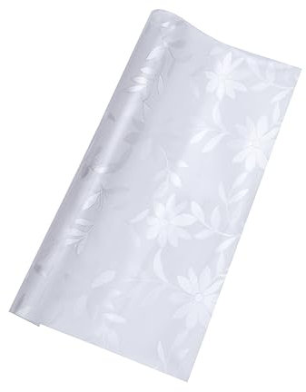 PRETYZOOM PVC Tischdecke wasserdichte Und Abwaschbare Matte Mit Daisy-Design Schützt Und Glastische Vor Kratzern Und Hitze Für Esszimmer Und Küche