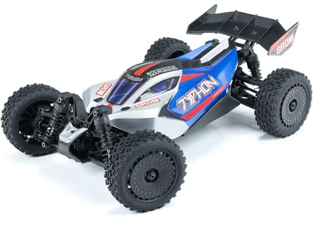 ARRMA RC biltyp GROM 4 x 4 smart liten skala buggy RTR med batteri och laddare, blå/silver ARA2106T1