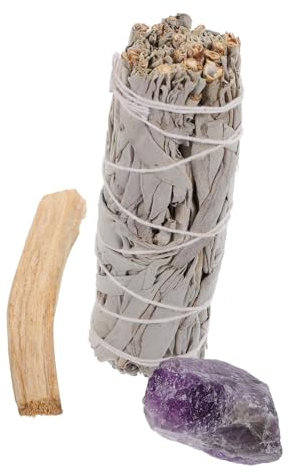 HOLIDYOYO Salbei-räucherstäbchenbündel Zum Stressabbau Mit Reinigendem Salbei-Aroma Für Aromatherapie Natürliche Duftstäbchen Für Meditationsräume Und Wohnzimmer