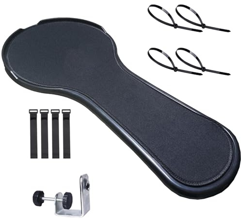 Laikoutd Piattaforma ergonomica della Tabella del cuscinetto di caduta del bracciolo di estensione/tavolo del computer attaccata anti
