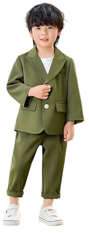 Uppsättning av affärsdräkter för pojkar, kappa, 3-delad outfit, smoking för barn, formell för pojkar med byxor, kragset, smal