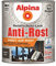 Alpina Metallschutzlack Anti-Rost Eisenglimmer Schwarz 750ml