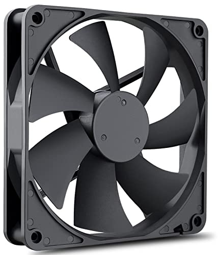GDSTIME 12V Cooling Fan 1425, 140mm x 25mm Dual Ball Bearings Brushless Cooler Fan