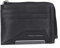 PIQUADRO, Zipper coin pouch with document holder, credit, NERO