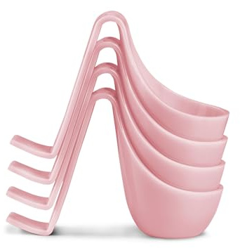Authentics Eierkocher-Set Eiko 08 4-tlg., Eierbecher, Polycarbonat, Rose, 1028008