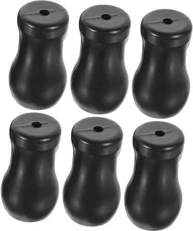 OUNONA 6 Stück Jalousie Zubehör Kordelknöpfe Aus Kunststoff Zugknöpfe Für Fenster Jalousien Schwarz Installieren Für Bastelarbeiten Langlebig Und Robust