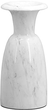 Vase Vase, weiße Marmor-Desktop-Vase, modernes Zuhause, Blumenarrangement, Dekorationen, Wohnzimmer, Hotel, geeignet for Schlafzimmer, Couchtisch, Büro Vasen für Blumen