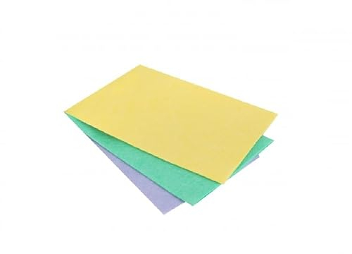 schone Lot de 3 chiffons de nettoyage en peau de chamois synthétique, taille L