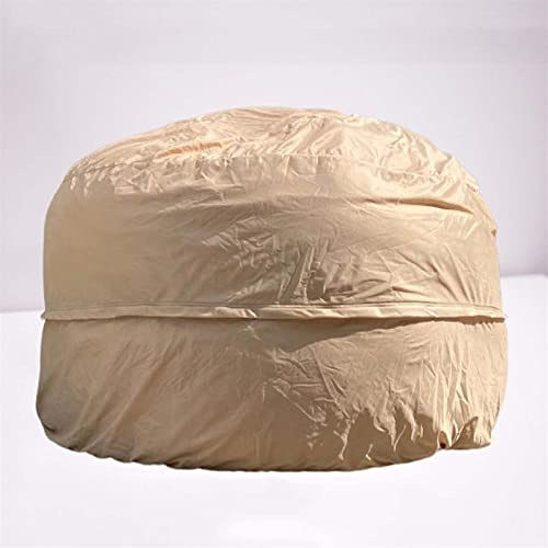 LDOZ Bean Bag Inner Liner, Bag Inner Liner Dragkedja (inget fyllmedel) för Bean Bag Ersättningsdyna, Maskintvättbara överdrag, Slitstarkt Inner Liner(5ft -135 * 65cm)
